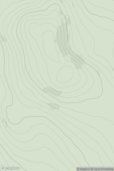 Thumbnail image for An Grogan Mor (Grogan More) showing contour plot for surrounding peak