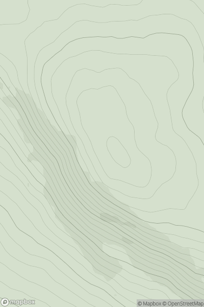 Thumbnail image for Carn Hill (Cnoc an Chairn) showing contour plot for surrounding peak