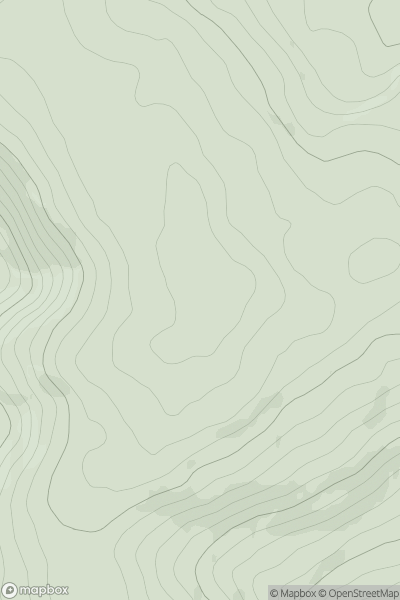 Thumbnail image for Kilduff Mountain (Cnoc Na Coille Duibhe) showing contour plot for surrounding peak