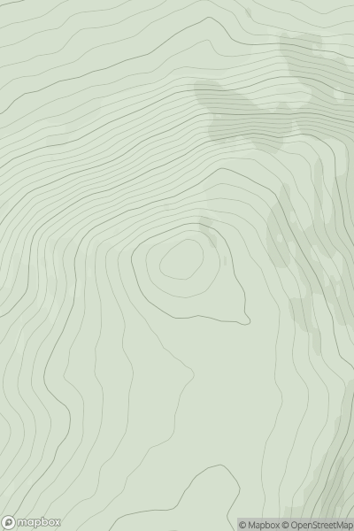 Thumbnail image for Struicin (Strickeen) showing contour plot for surrounding peak