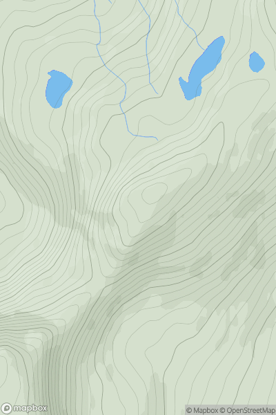 Thumbnail image for Maumthomas NE Top showing contour plot for surrounding peak