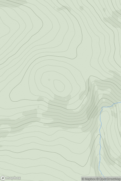 Thumbnail image for Boolatin Top showing contour plot for surrounding peak