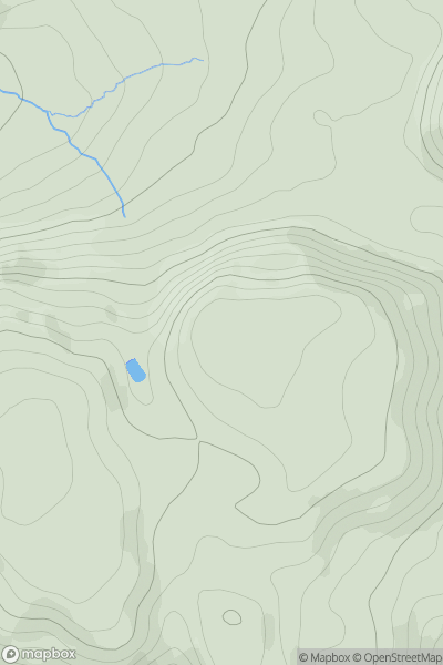 Thumbnail image for Keelogyboy Mtn NE Top showing contour plot for surrounding peak