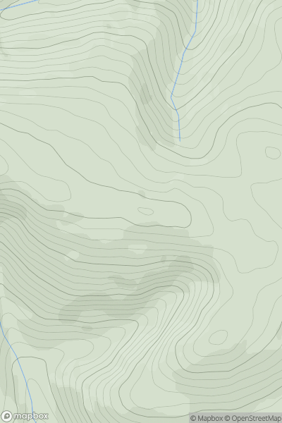 Thumbnail image for Rhos showing contour plot for surrounding peak