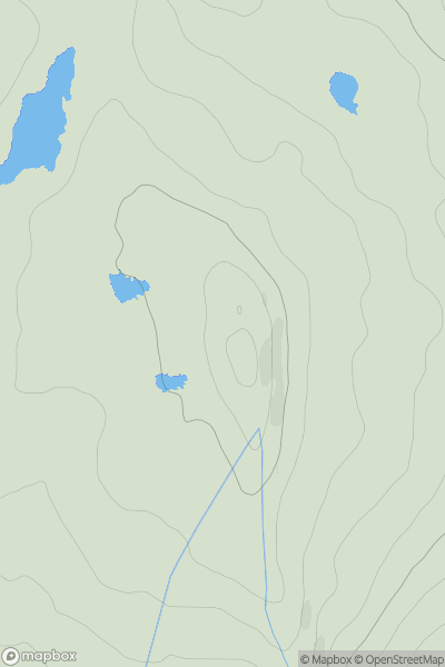 Thumbnail image for Agow Top showing contour plot for surrounding peak