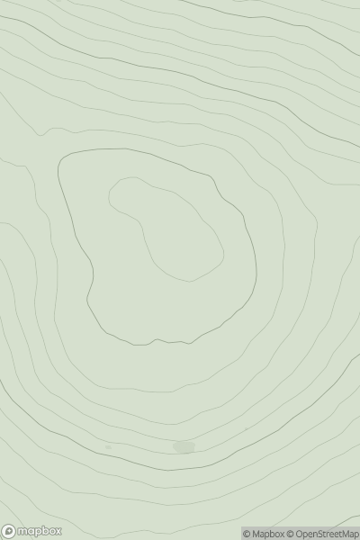 Thumbnail image for Slievenahanaghan (Sliabh na hAnachaine) showing contour plot for surrounding peak