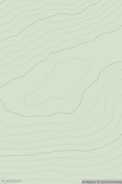 Thumbnail image for Mullaghturk (Mullach Torc) showing contour plot for surrounding peak