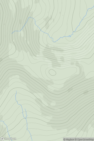 Thumbnail image for Glennamong E Top showing contour plot for surrounding peak