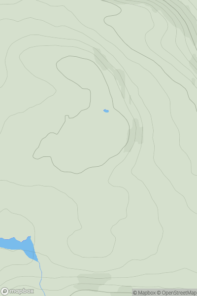 Thumbnail image for Ballaghbehy Top showing contour plot for surrounding peak