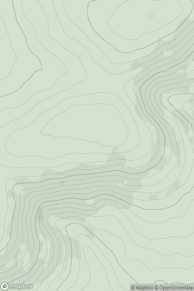 Thumbnail image for Slieve Felim S Top showing contour plot for surrounding peak