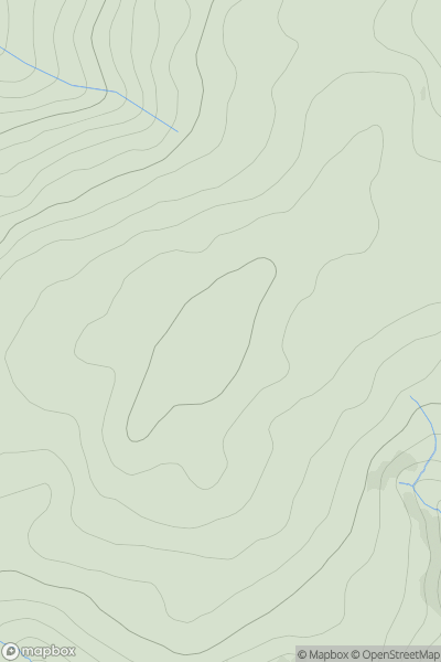 Thumbnail image for Gorllwyn showing contour plot for surrounding peak