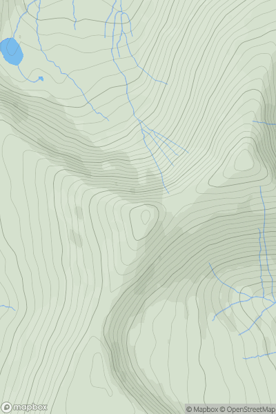 Thumbnail image for Corn Du showing contour plot for surrounding peak