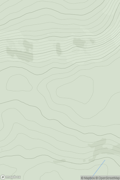 Thumbnail image for Tosson Hill showing contour plot for surrounding peak