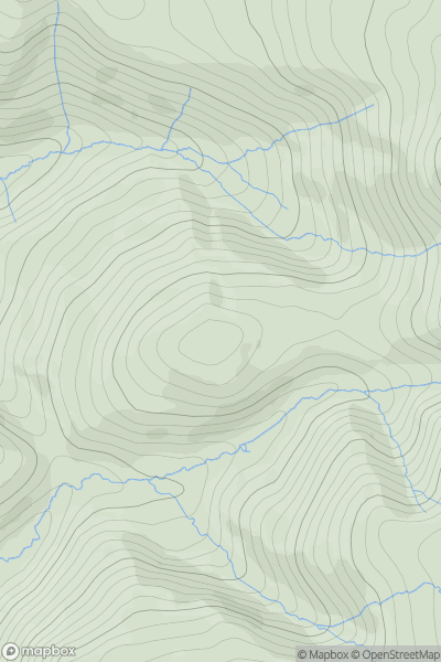 Thumbnail image for Meal Fell showing contour plot for surrounding peak