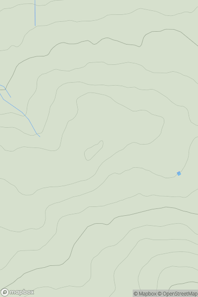 Thumbnail image for Faulds Brow showing contour plot for surrounding peak