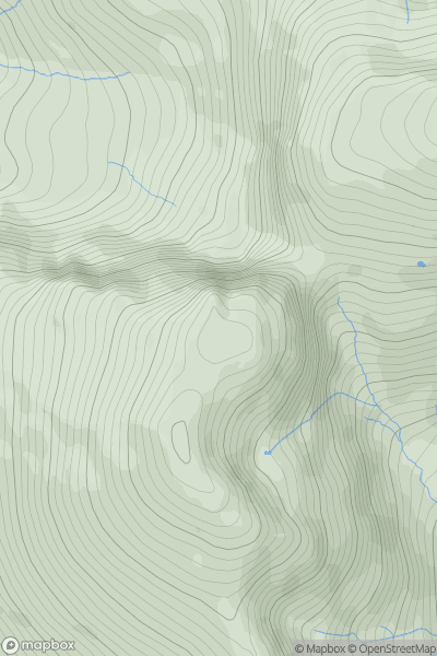 Thumbnail image for Symonds Knott showing contour plot for surrounding peak