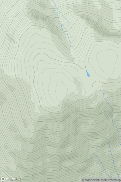 Thumbnail image for Kirk Fell showing contour plot for surrounding peak