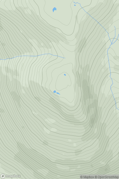 Thumbnail image for Little Stand showing contour plot for surrounding peak