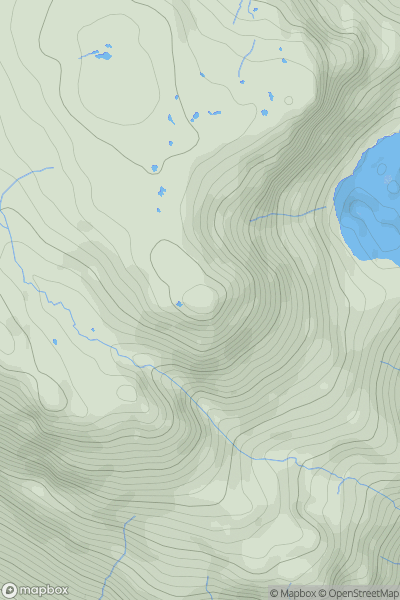 Thumbnail image for Harrison Stickle showing contour plot for surrounding peak