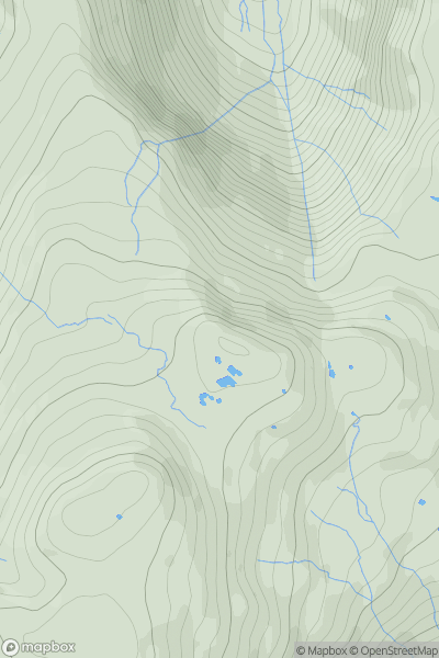 Thumbnail image for Combe Head showing contour plot for surrounding peak