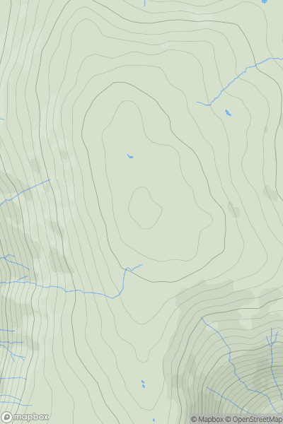 Thumbnail image for Ullscarf showing contour plot for surrounding peak