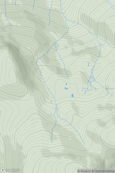 Thumbnail image for Middleboot Knotts showing contour plot for surrounding peak