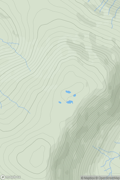 Thumbnail image for Grey Knotts showing contour plot for surrounding peak