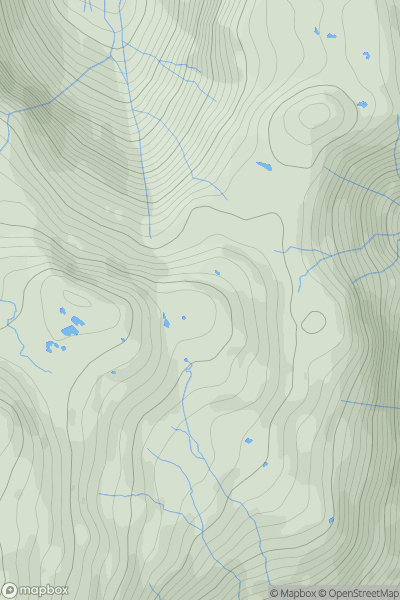 Thumbnail image for Combe Door Top showing contour plot for surrounding peak