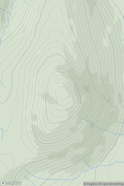 Thumbnail image for Hen Comb showing contour plot for surrounding peak