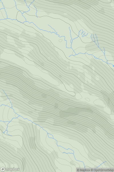 Thumbnail image for Gibson Knott showing contour plot for surrounding peak