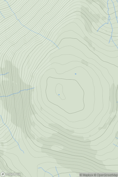 Thumbnail image for Branstree showing contour plot for surrounding peak