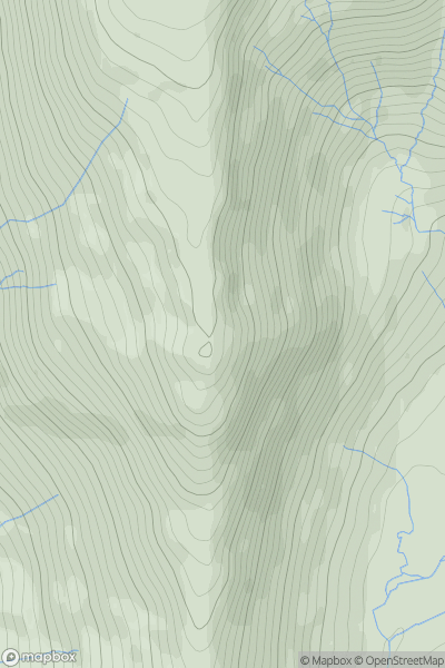 Thumbnail image for High Pike (Scandale) showing contour plot for surrounding peak