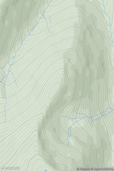 Thumbnail image for Middle Dodd showing contour plot for surrounding peak