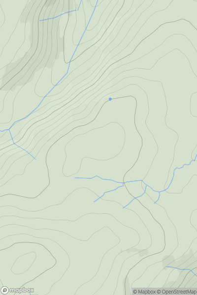 Thumbnail image for Harper Hills showing contour plot for surrounding peak