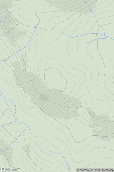 Thumbnail image for Lamb Pasture showing contour plot for surrounding peak