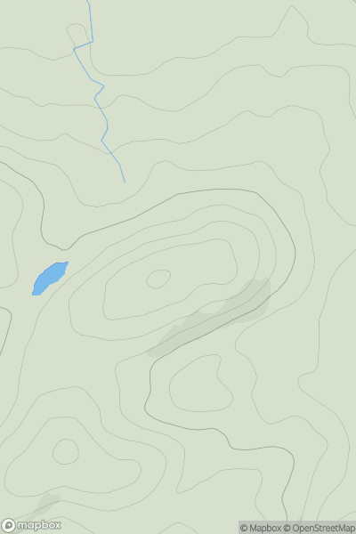 Thumbnail image for Grandsire showing contour plot for surrounding peak
