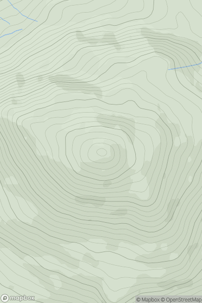 Thumbnail image for Harter Fell (Eskdale) showing contour plot for surrounding peak