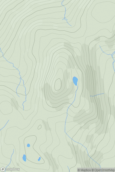 Thumbnail image for Stickle Pike showing contour plot for surrounding peak