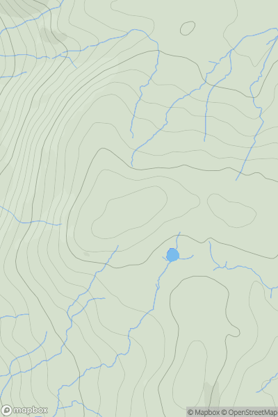 Thumbnail image for Top o' Selside showing contour plot for surrounding peak