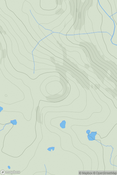 Thumbnail image for Ulgraves showing contour plot for surrounding peak