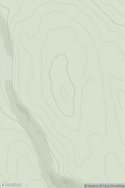 Thumbnail image for Whitbarrow - Lord's Seat showing contour plot for surrounding peak