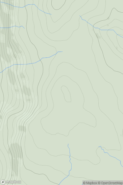 Thumbnail image for Archy Styrigg (Gregory Chapel) showing contour plot for surrounding peak