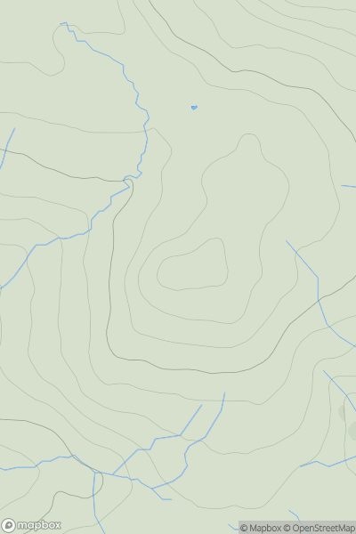 Thumbnail image for Hugh Seat showing contour plot for surrounding peak