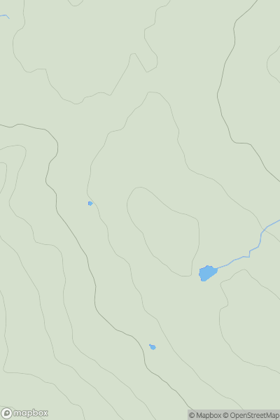 Thumbnail image for Murton Fell showing contour plot for surrounding peak