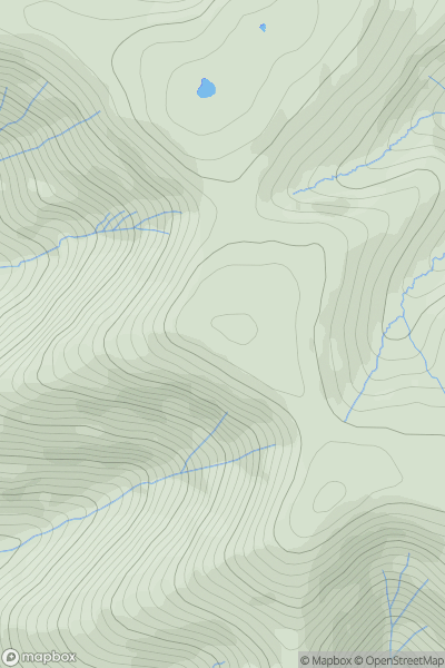 Thumbnail image for Bram Rigg Top showing contour plot for surrounding peak
