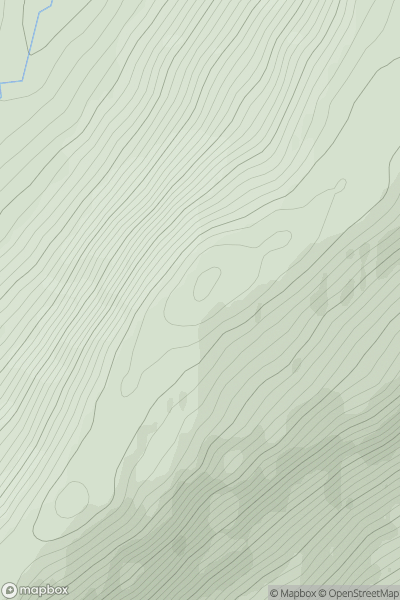 Thumbnail image for Ben Inverveigh showing contour plot for surrounding peak