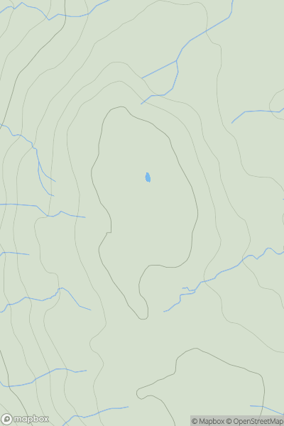 Thumbnail image for Nine Standards Rigg showing contour plot for surrounding peak