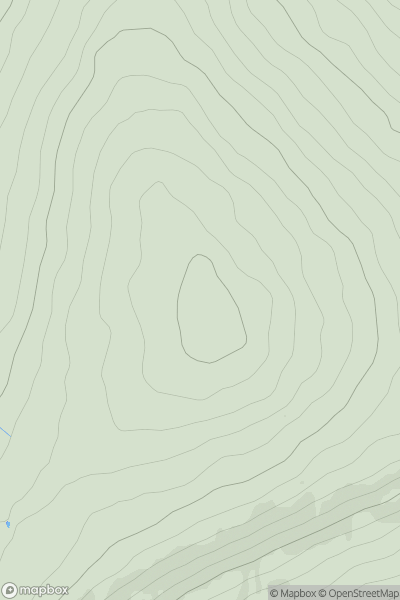 Thumbnail image for Grey Nag showing contour plot for surrounding peak