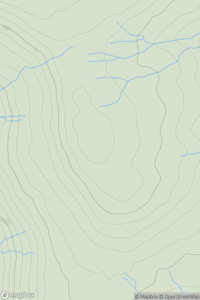 Thumbnail image for Tor Mere Top showing contour plot for surrounding peak