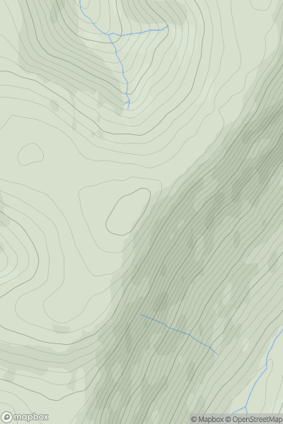 Thumbnail image for Calf Top showing contour plot for surrounding peak